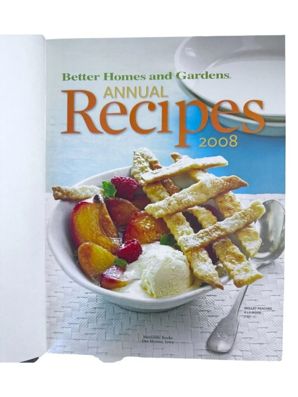 Better Homes & Gardens Annual Recipes 2008 Hardcover Cookbook